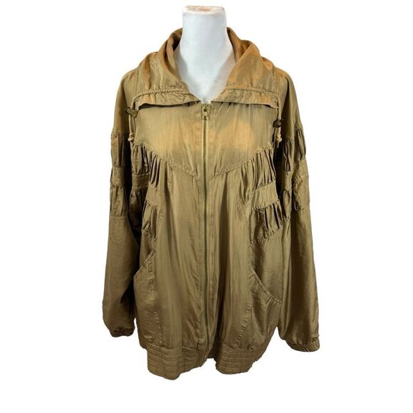 Vintage Ladies EVR Rousso Apparel Group 100% Silk Full Zip‎ Jacket Size Large - Picture 2 of 13